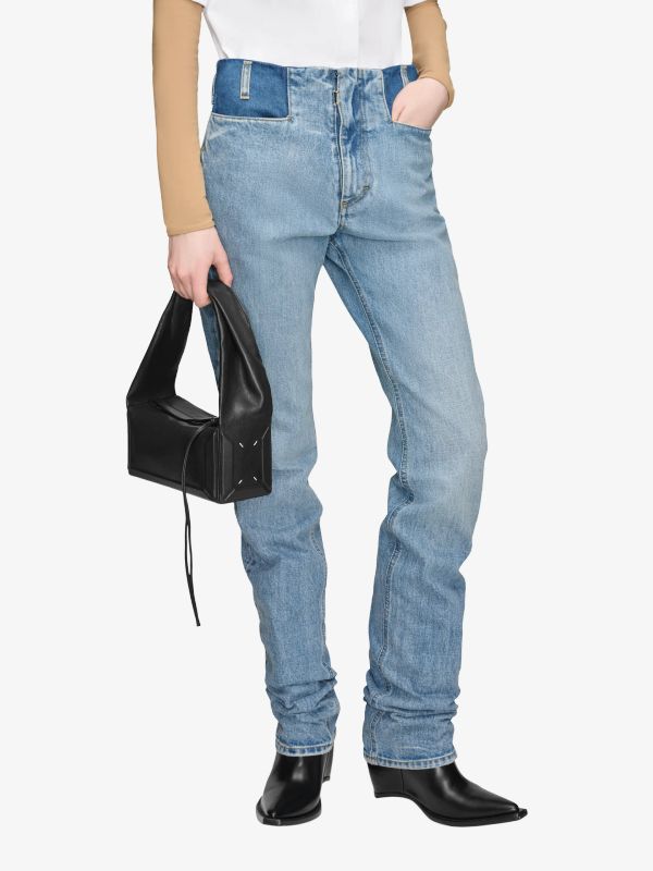 Sac à main "Box East West Small" noir, MAISON MARGIELA