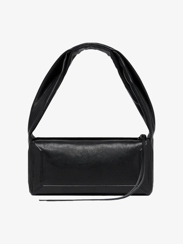 Handtasche "Box East West Small" schwarz