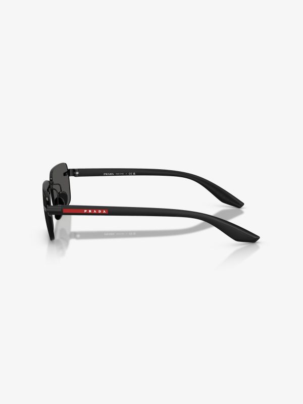 Sonnenbrille schwarz, PRADA LINEA ROSSA