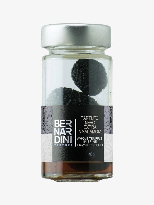 Tartufo nero extra in salamoia - ganzer eingelegter schwarzer Trüffel