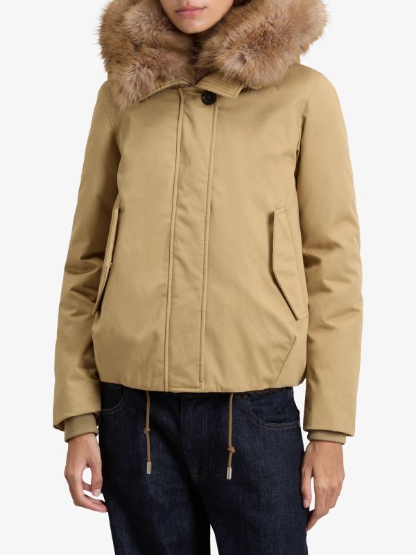 Daunenjacke khaki, WOOLRICH