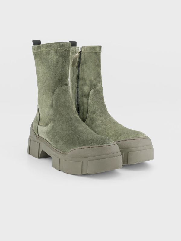 Bottine vert, VIC MATIE
