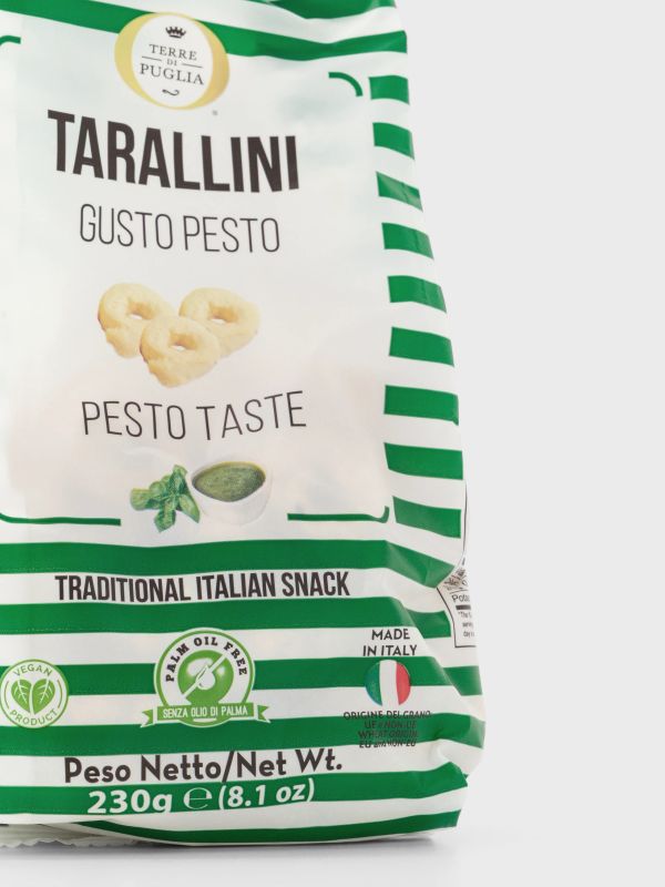 Tarallini  Pesto, TERRE DI PUGLIA