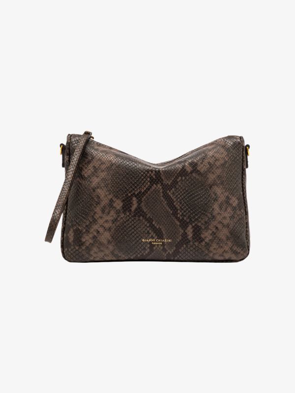 Clutch "Nora Pouch" dunkelbraun