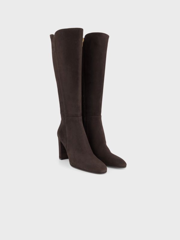bottes "Glen Cuissard" brun, GIANVITO ROSSI