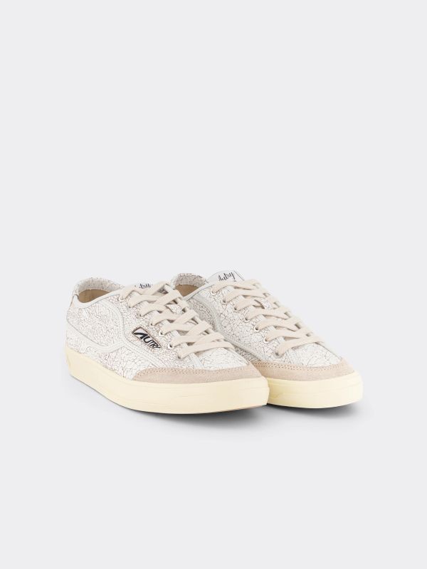 Ledersneaker weiss, AUTRY