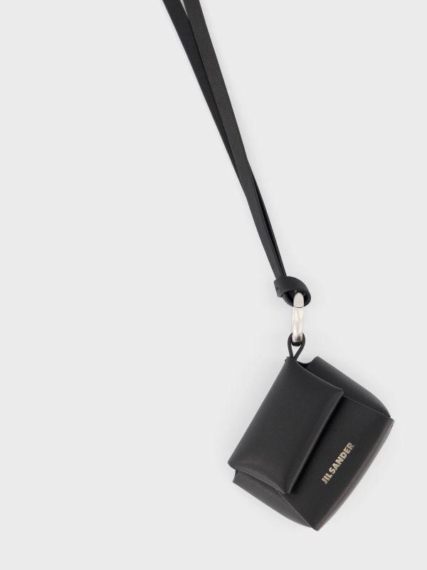 Smartphone-Hülle "Airpods Case" schwarz, JIL SANDER