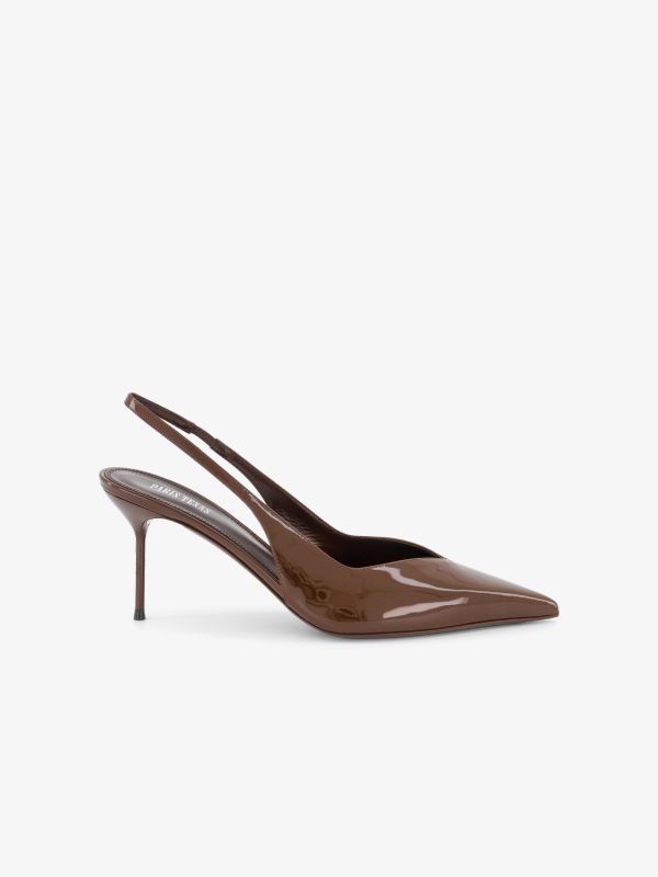 Slingback "Lidia" braun