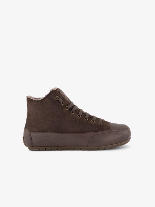 Ledersneaker dunkelgrün