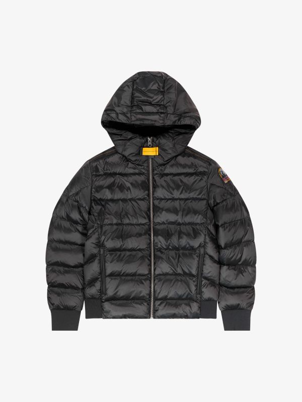 Daunenjacke schwarz