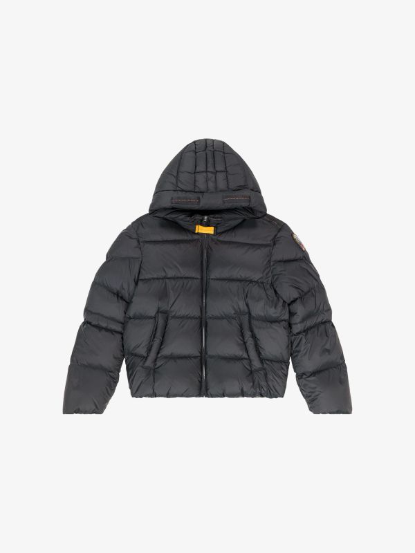 Daunenjacke schwarz