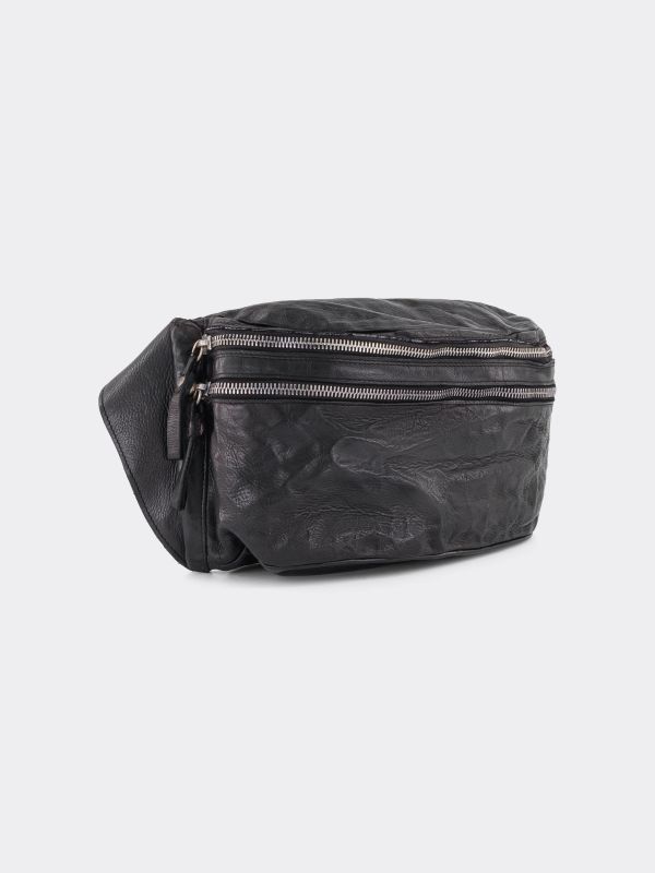 Sac à bandoulière noir, CAMPOMAGGI