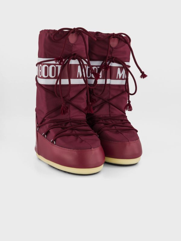 Winterstiefel "Icon" bordeaux, MOON BOOT