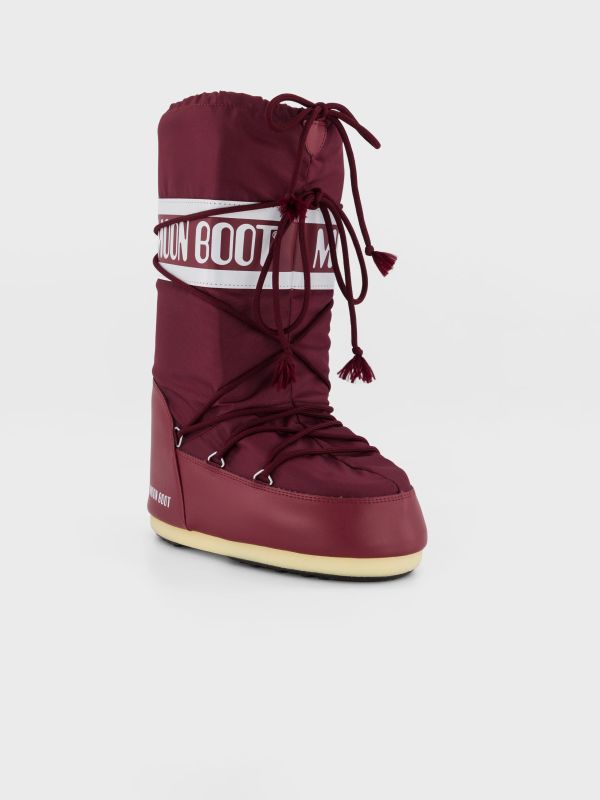 Winterstiefel "Icon" bordeaux, MOON BOOT