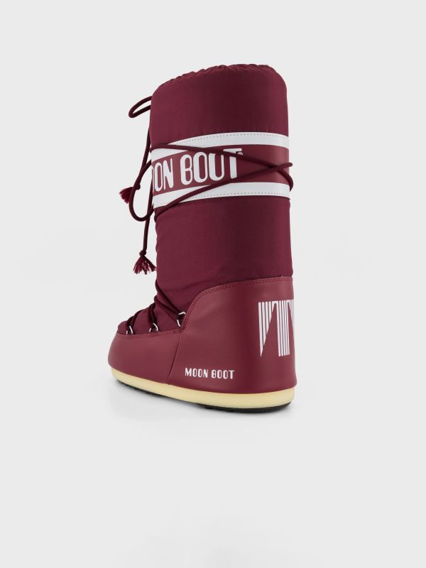 Winterstiefel "Icon" bordeaux, MOON BOOT