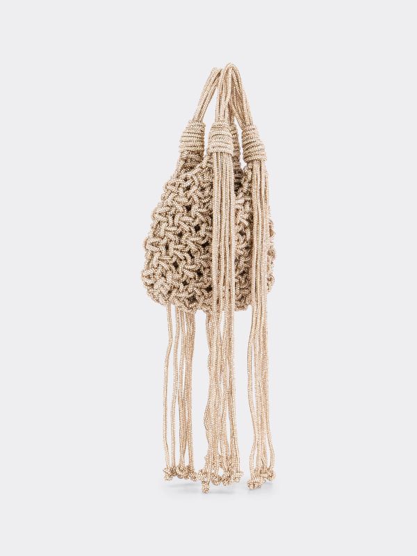 Sac à main "Vannifique" dorée, HIBOURAMA