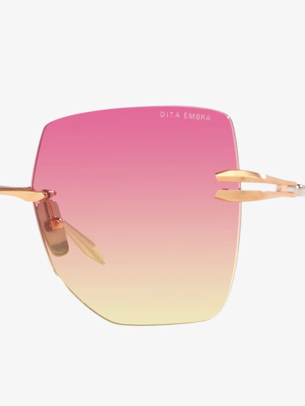 Sonnenbrille D4000429 goldgelb