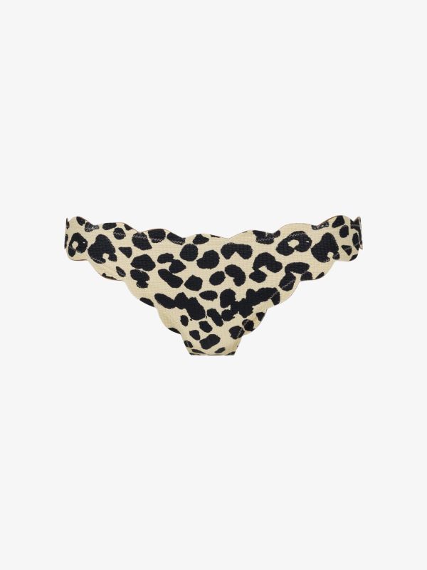 Bikini Hose "Antibes" schwarz/klein gemustert