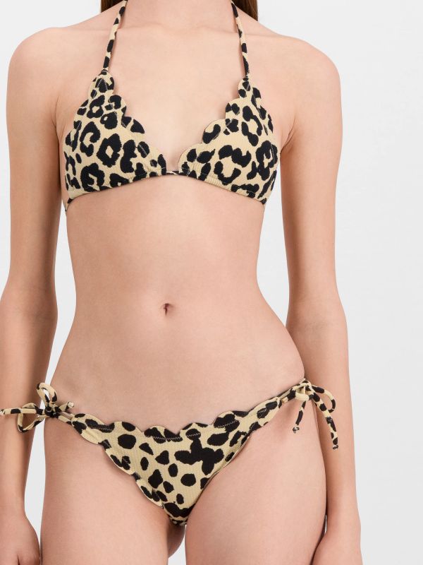 Bikini Hose "Mott" schwarz/klein gemustert, MARYSIA