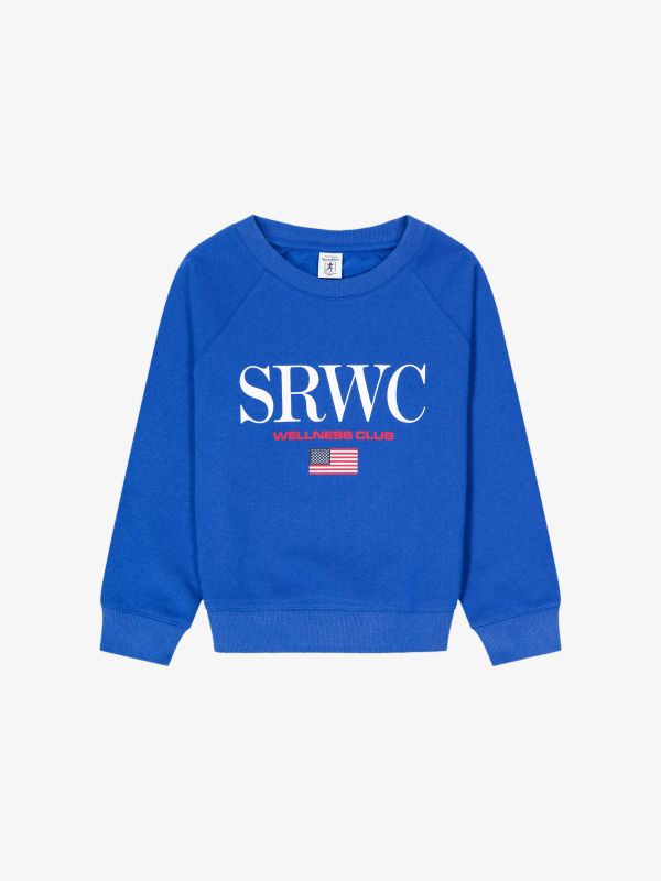 Sweatshirt "Nautical" azurblau