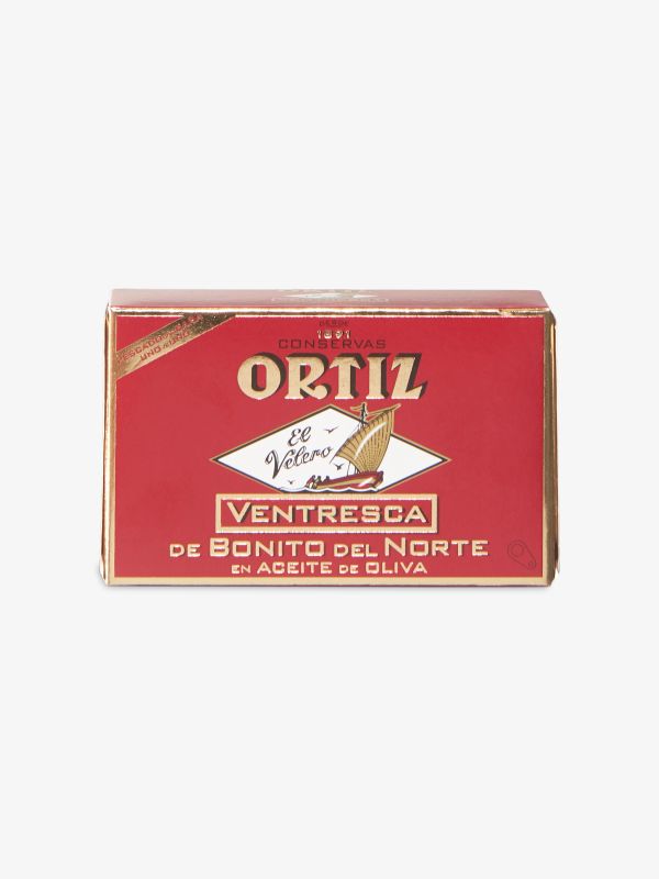 Bauchfleisch vom weissen THUNFISCH in Olivenöl Ventresca