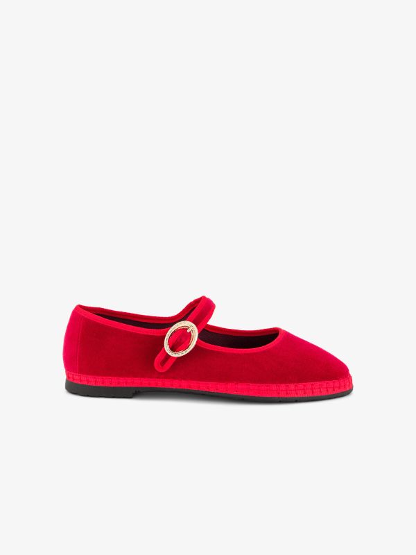 Ballerinas "Mellark" rot