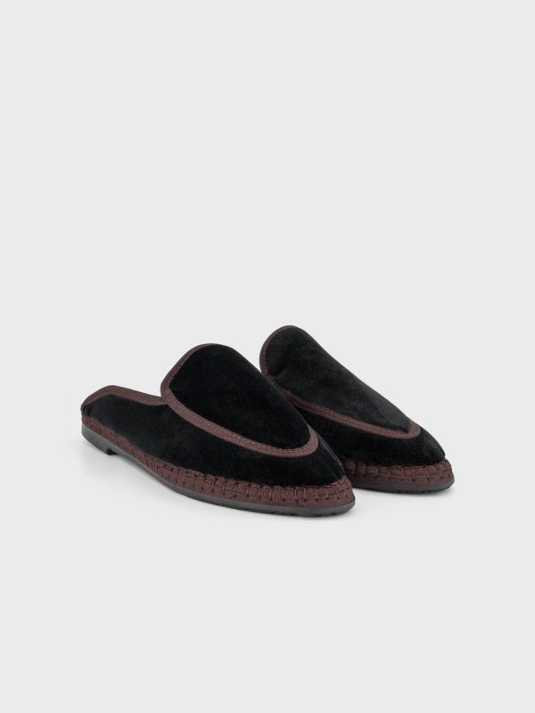 Slipper "Bruna" schwarz, FLABELUS