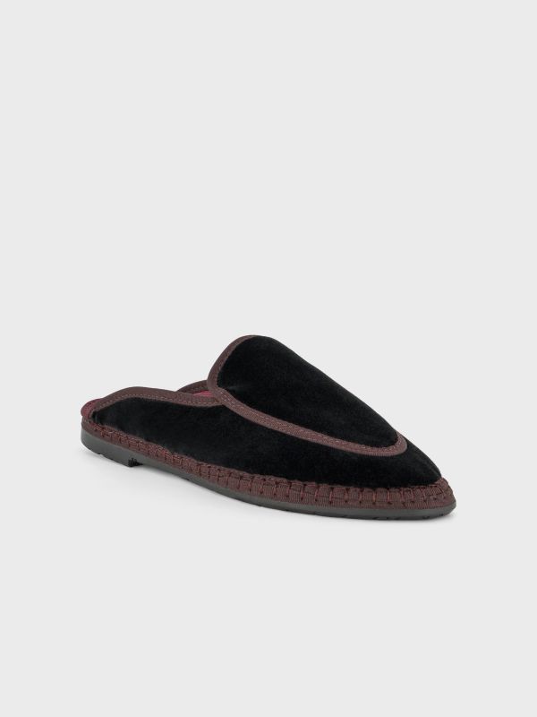 Slipper "Bruna" schwarz, FLABELUS