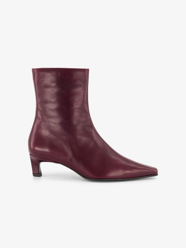 Stiefelette bordeaux