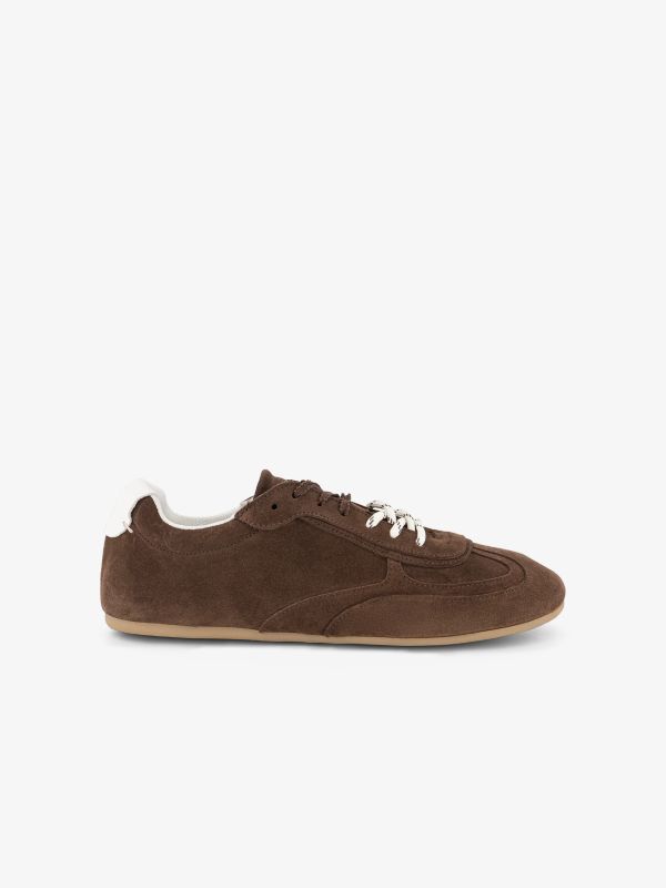 Ledersneaker "Tb.24" braun