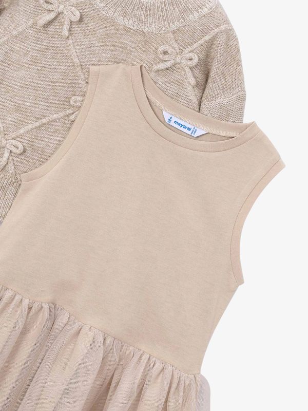 Robe  beige, MAYORAL