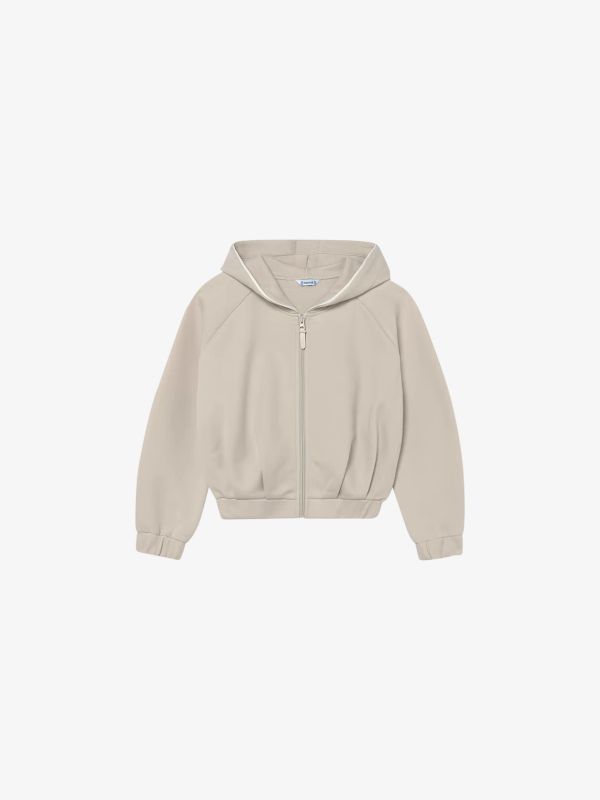 Veste de survêtement grège