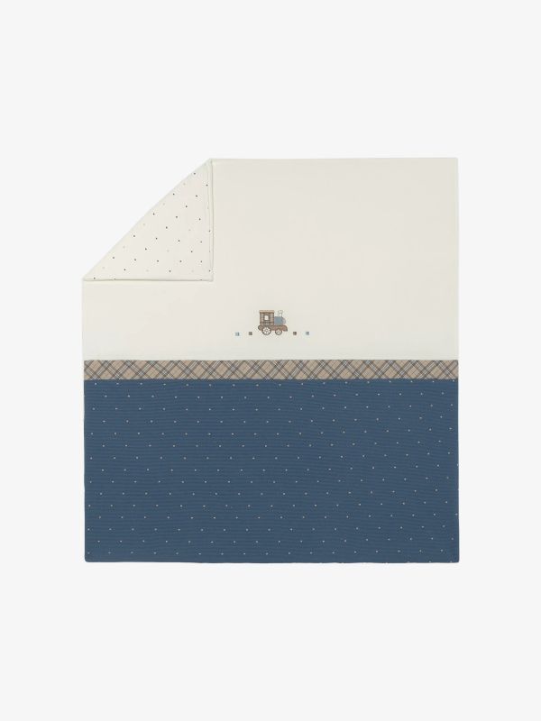 Couverture câline  bleu