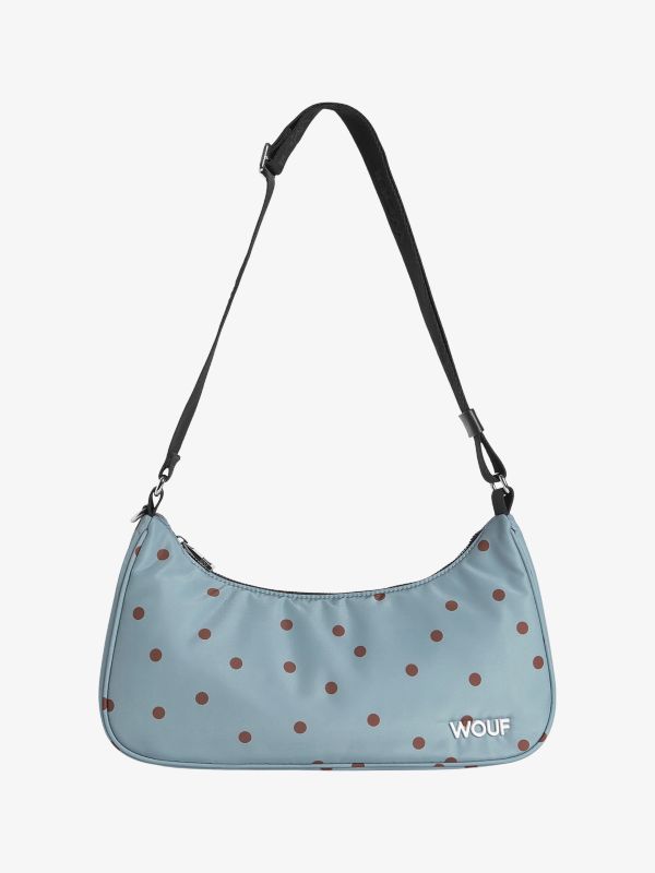 Sac à bandoulière bleu délavé