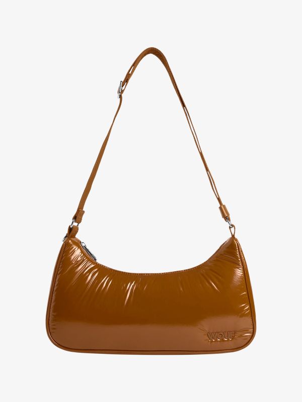 Sac à bandoulière noisette