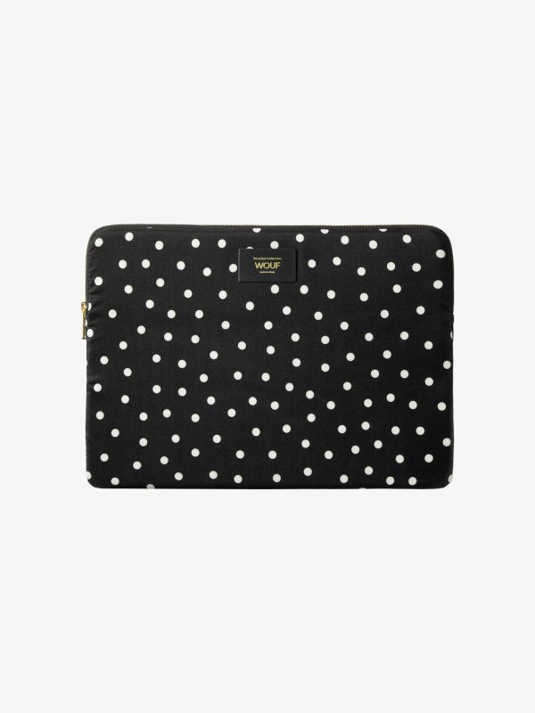 pochette pour ordinateur portable 13" / 14" black stoned