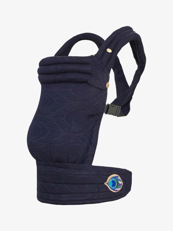 Babytrage "Zeitgeist Argus Belle" navy/klein gemustert