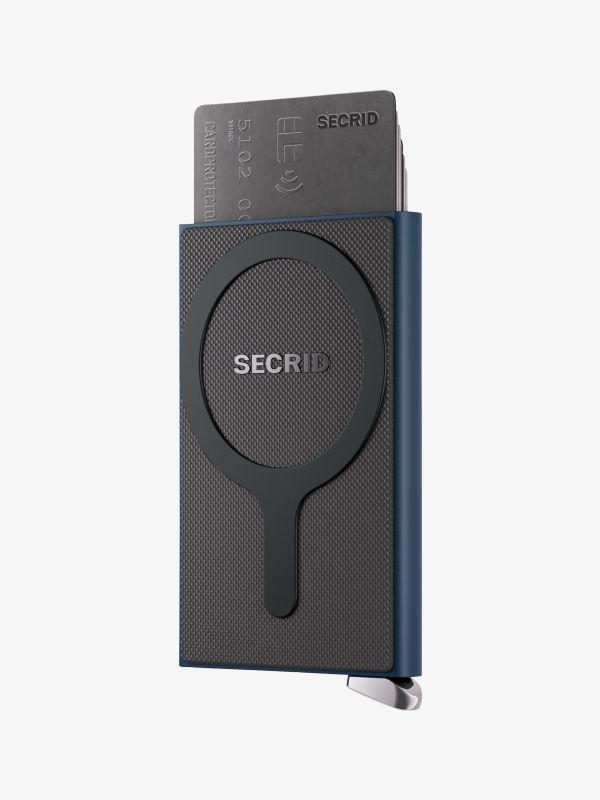 Porte-cartes "MAGSAFE" navy, SECRID
