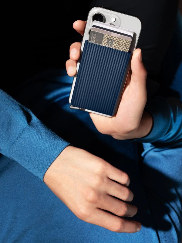 Porte-cartes "MAGSAFE" navy, SECRID