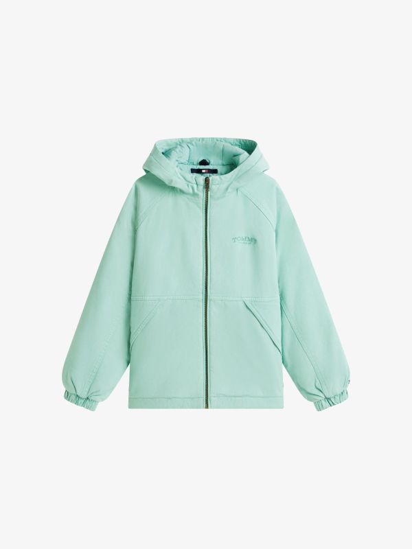 Manteau mi-saison menthe