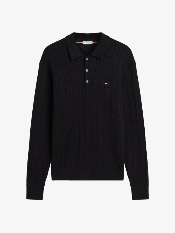 Poloshirt schwarz