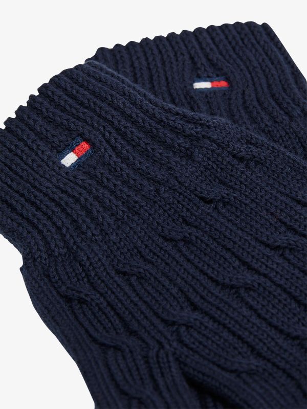 Handschuhe blau, TOMMY HILFIGER