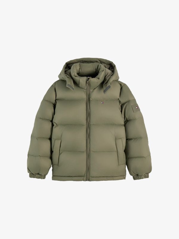Daunenjacke olive