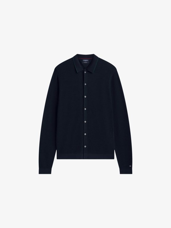 Strickjacke navy