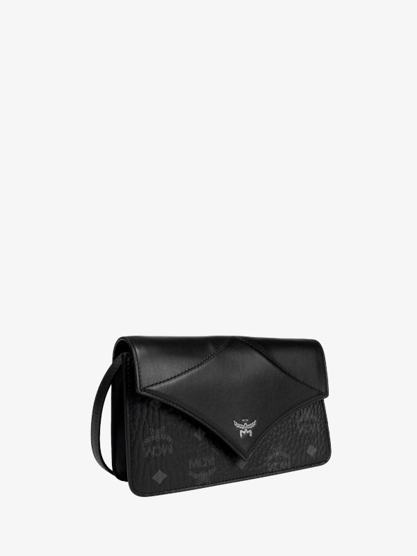Schultertasche schwarz, MCM