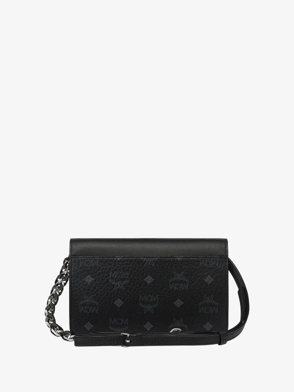 Schultertasche schwarz, MCM