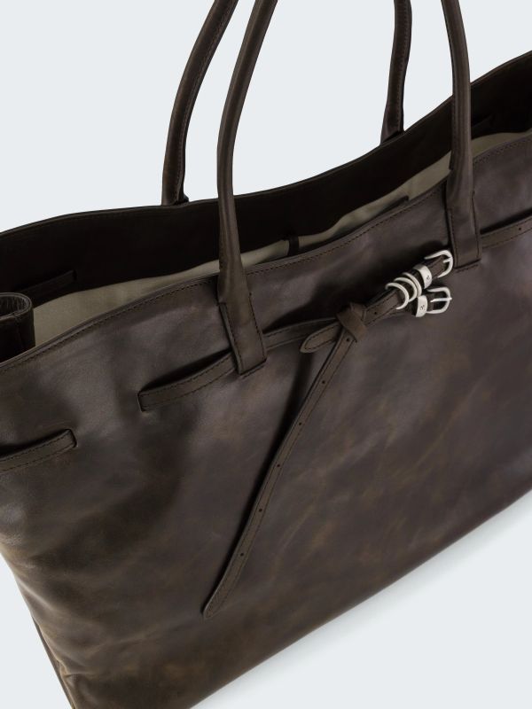 Sac à bandoulière "Grandma" brun, MARGESHERWOOD