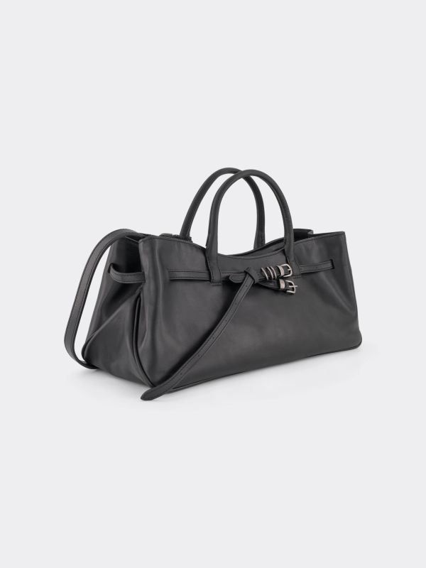 Sac à bandoulière "Grandma" noir, MARGESHERWOOD