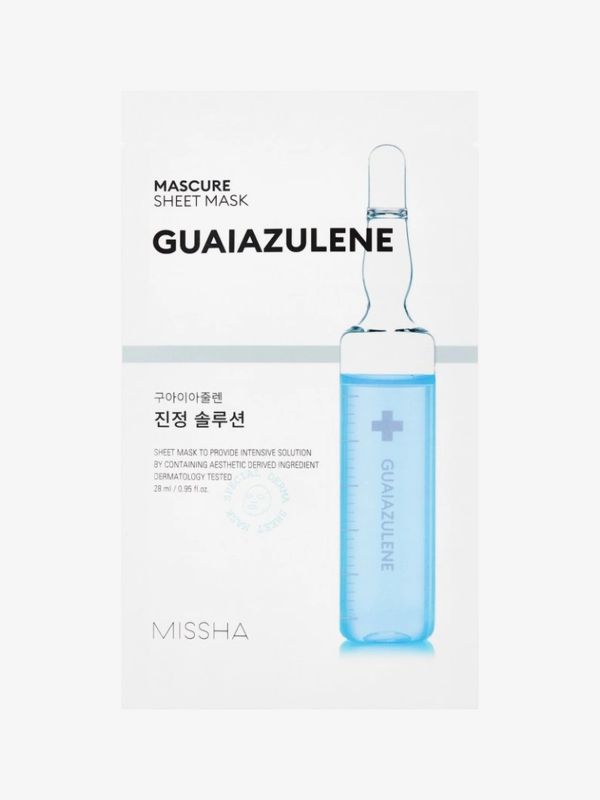 Mascure Calming Guaiazulene Sheet Mask