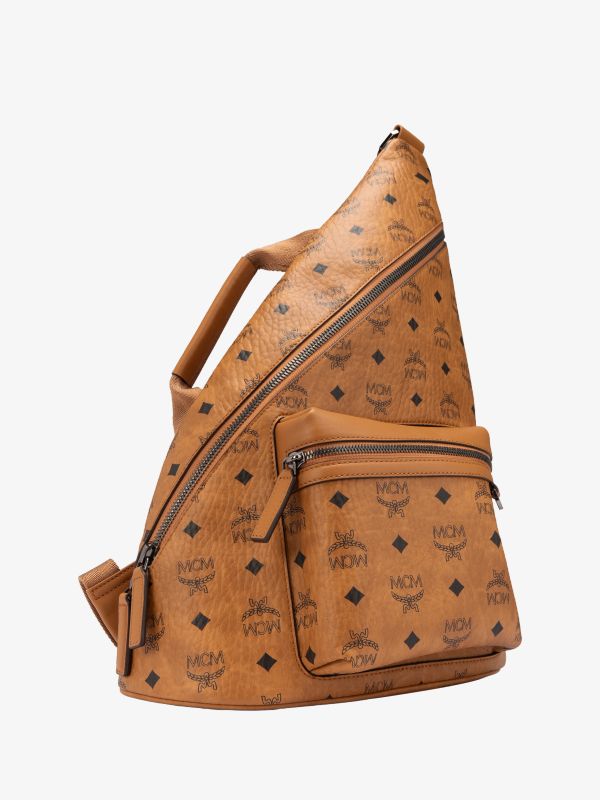 Rucksack cognac, MCM